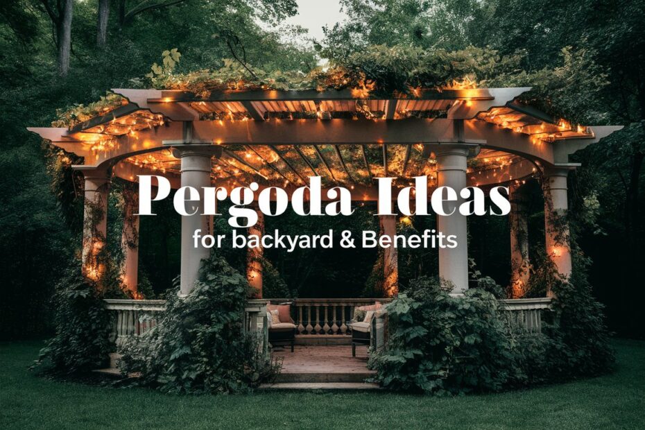 pergoda ideas for backyard & Benefits