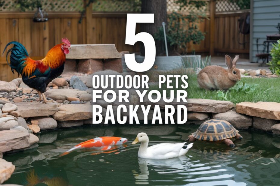 5 Outdoor Pets for Your Backyard