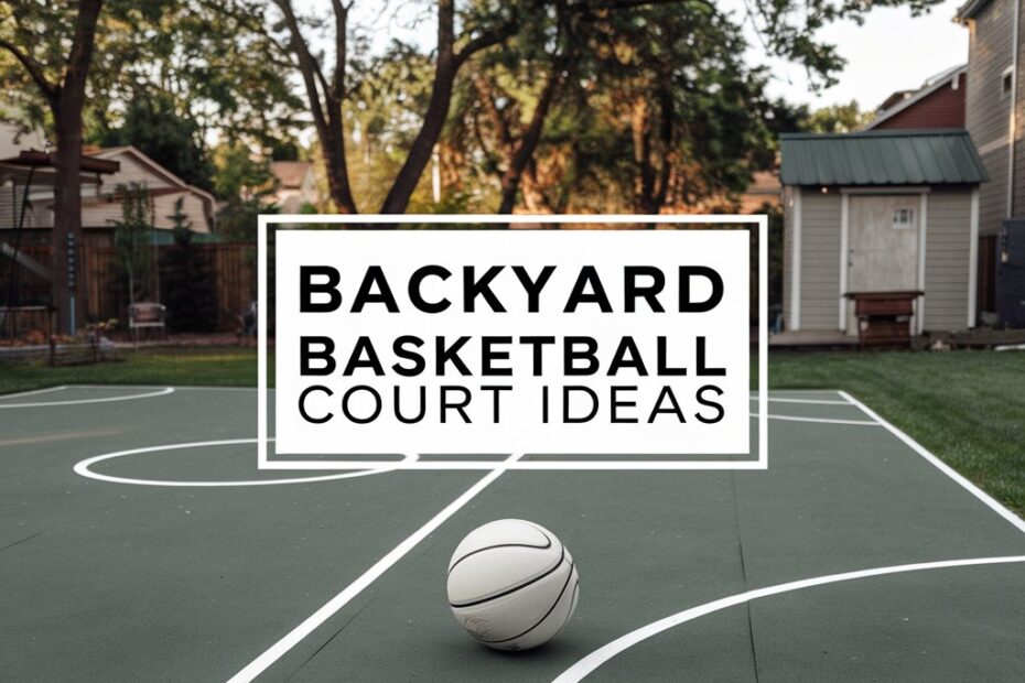 Backyard Basketball Court Ideas