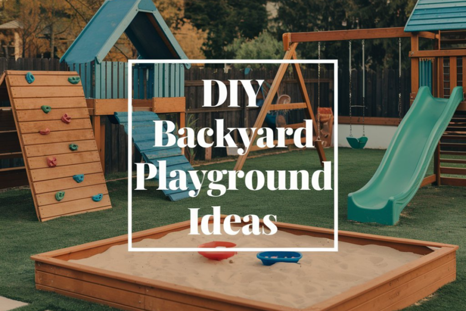 DIY backyard playground ideas