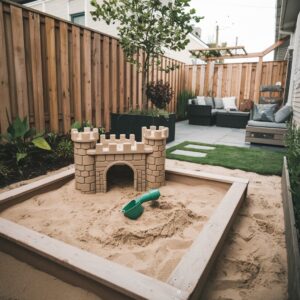 backyard sandbox design
