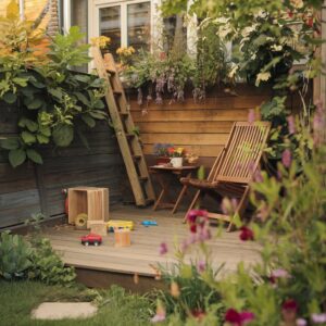 Secret Garden in Backyard